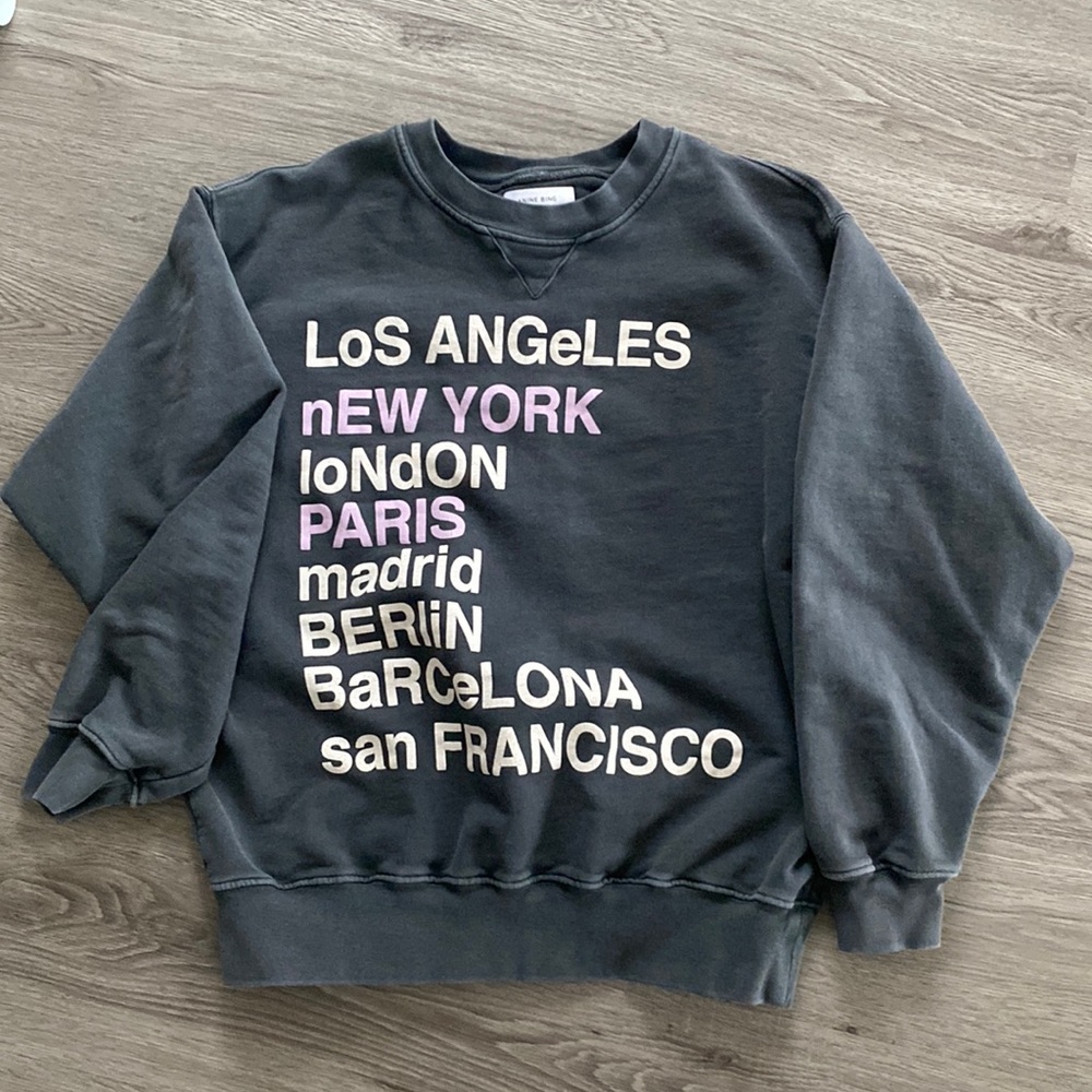 Anine Bing Sweatshirt Size Small